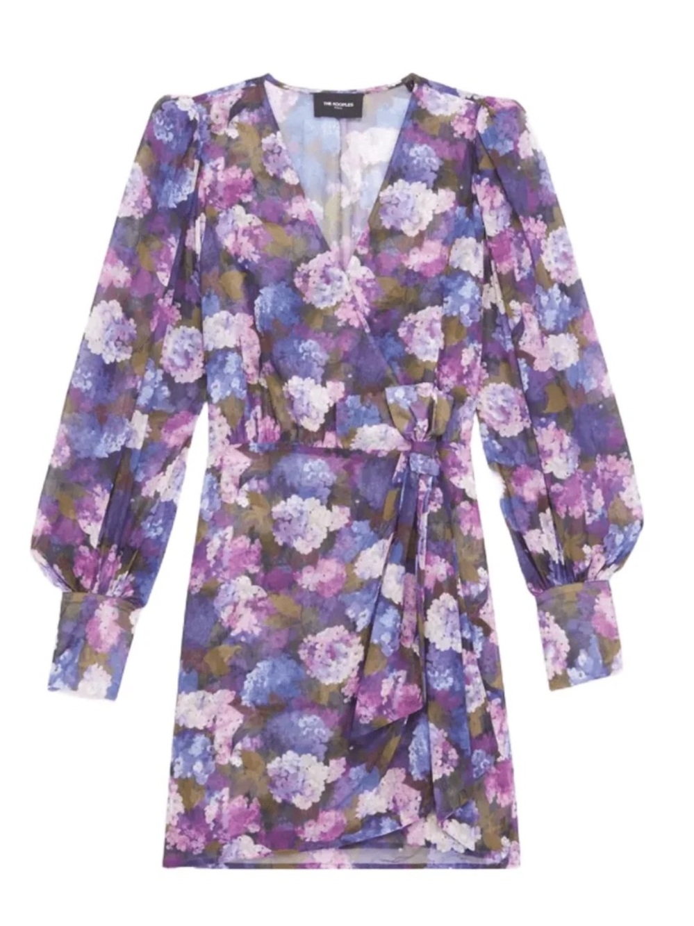The Kooples Floral Mini Wrap Dress! Size M
